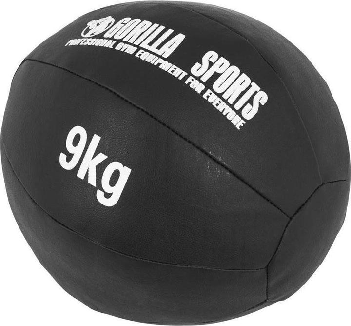 Gorilla Sports Medizinball (9 kg, 290 mm)