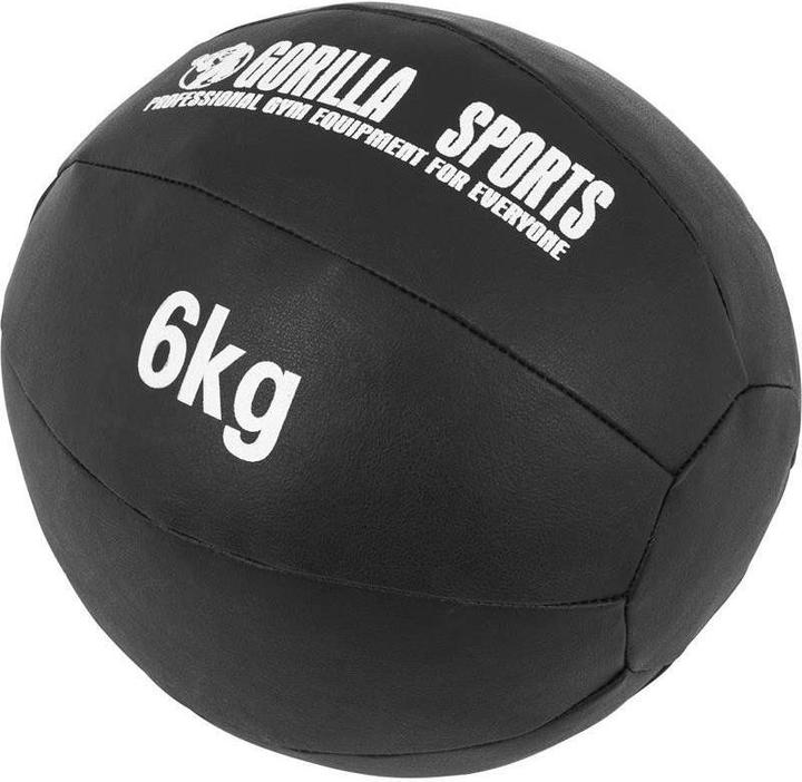 Gorilla Sports Medizinball (6 kg, 290 mm)