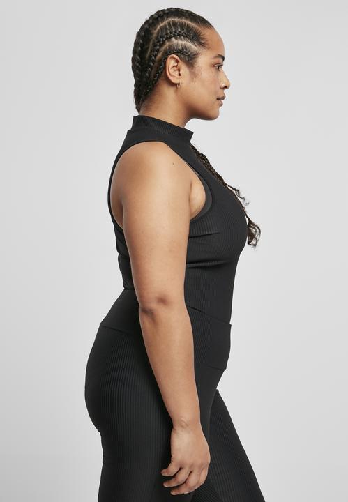 Immagine prodotto Urban Classics Body donna senza maniche con collo alto a costine (5XL)