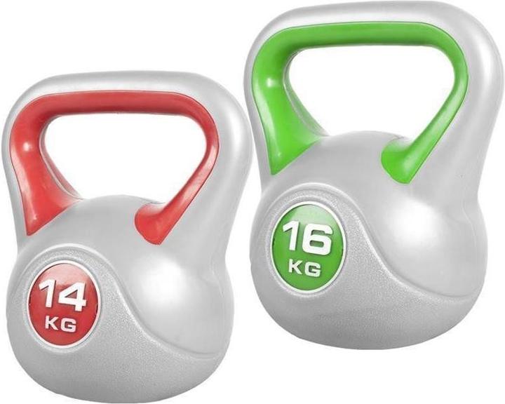 Image du produit Gorilla Sports Set de kettlebell (1 x 16 kg, 2 x 14 kg)