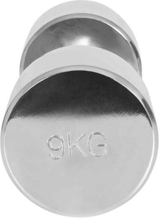 Actual product image Gorilla Sports Chrome dumbbells (2 x 9 kg)