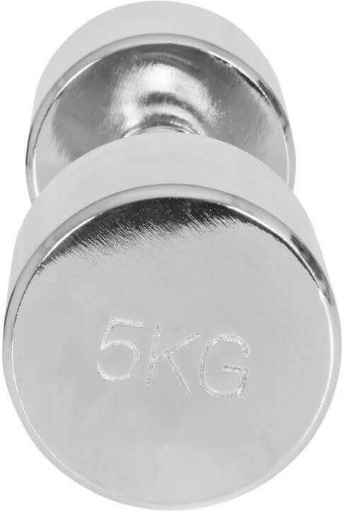 Actual product image Gorilla Sports Chrome Dumbbells (2 x 5 kg)