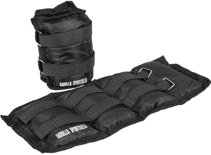 Gorilla Sports Gewichtsmanschetten (2 x 2 kg)