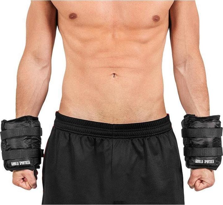 Image du produit Gorilla Sports Manchettes de poids (2 x 2 kg)
