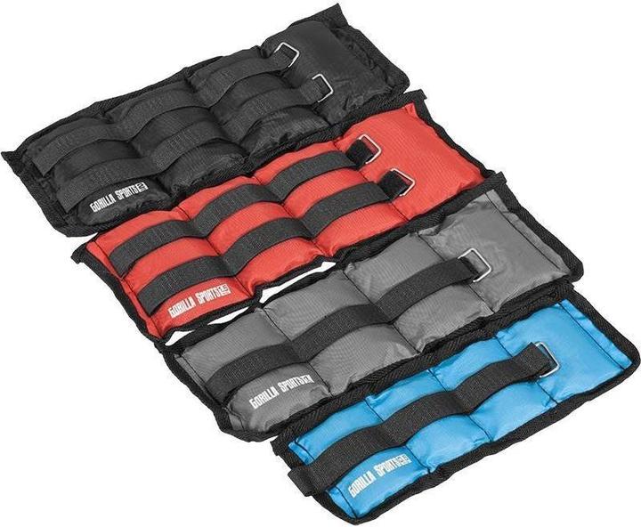 Immagine prodotto Gorilla Sports Polsini di peso (2 x 1 kg)