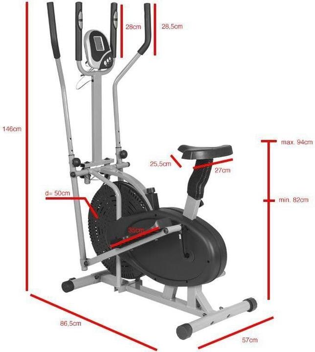 Produktbild Gorilla Sports Crosstrainer