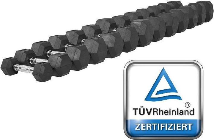 Immagine prodotto Gorilla Sports Manubrio Studio esagonale in gomma (1 x 4 kg)