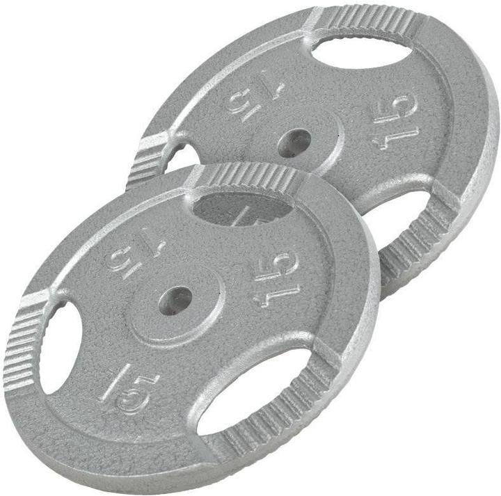Actual product image Gorilla Sports Weight plates (2 x 15 kg)