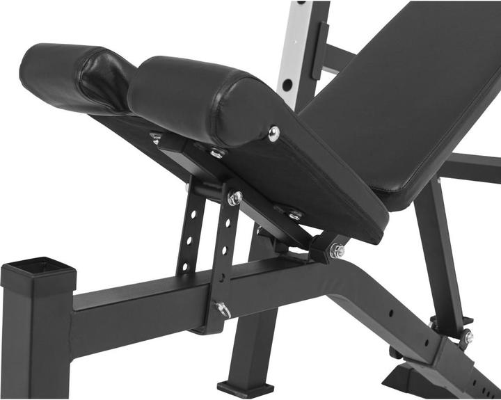 Produktbild Gorilla Sports Hantelbank mit separater Ablage