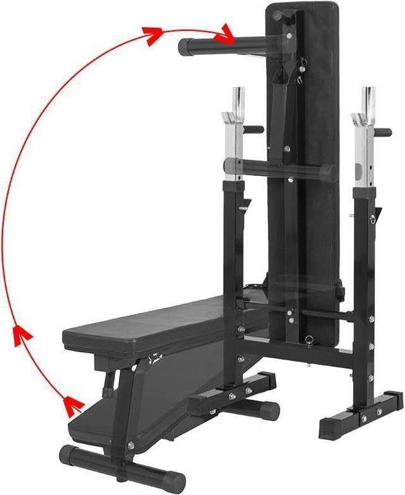 Image du produit Gorilla Sports Banc de musculation avec étagère