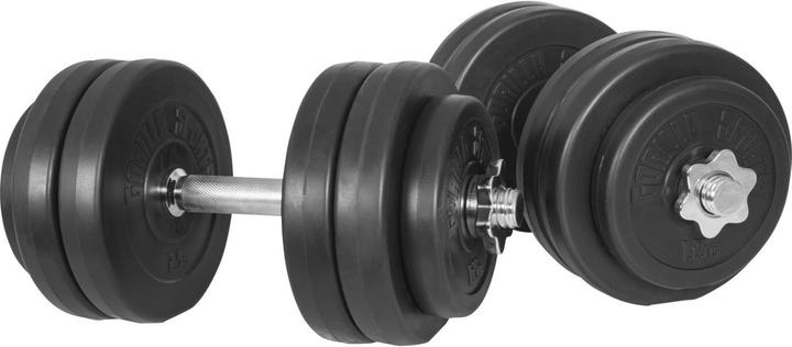 Gorilla Sports Hantelset (4 x 1.25 kg, 8 x 2.5 kg)