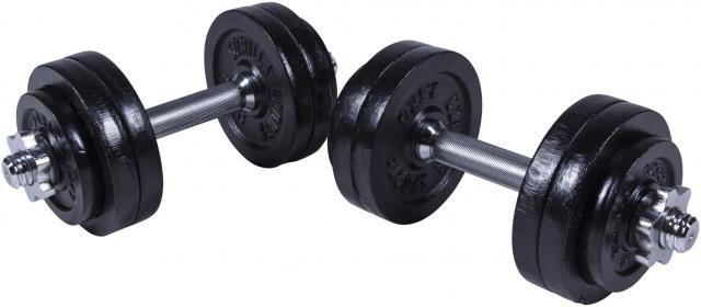 Gorilla Sports Kurzhantelset (4 x 1.25 kg, 8 x 2.5 kg)