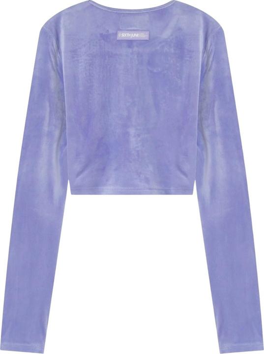 Actual product image Sixth June 's crop top t-shirt cordon details (M)