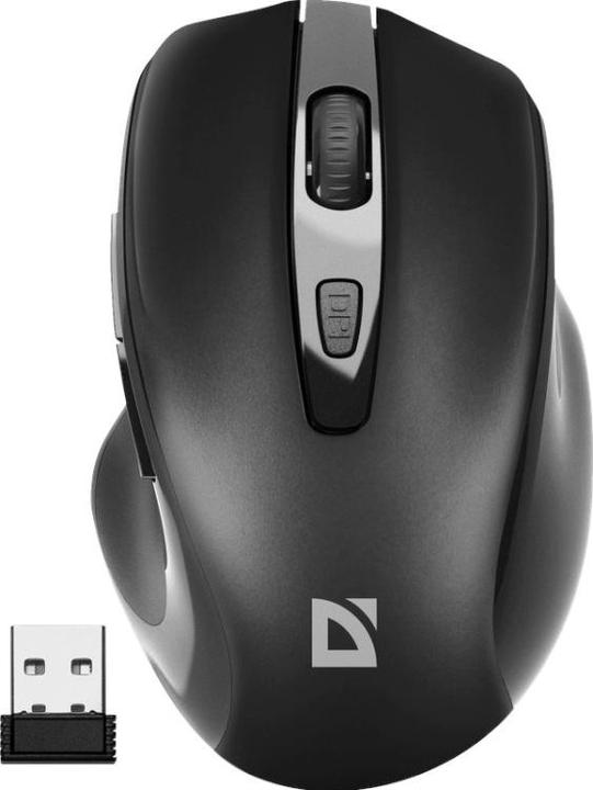Actual product image Defender Mysz Prime Mb-053 Rf Silent Czarna Optical (Wireless)