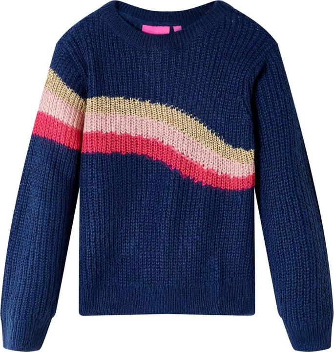 Immagine prodotto VidaXL Maglia per bambini blu navy 116,Materiale: 67 (116)