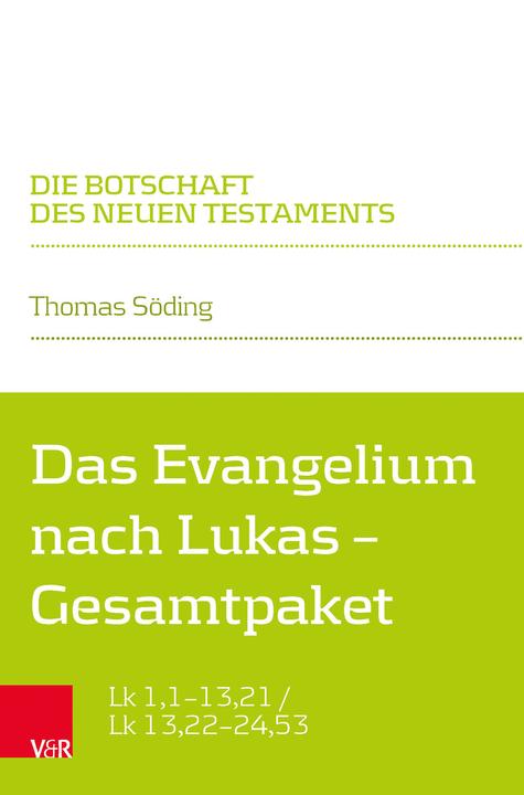 Produktbild Das Evangelium nach Lukas - Gesamtpaket (Deutsch, Thomas Söding, Walter Klaiber, 2023)