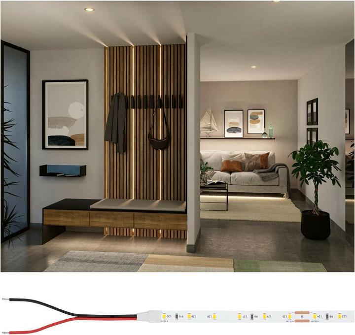 Actual product image Paulmann Pro Strip Silver P25 (Warm white, 500 cm, Indoor)