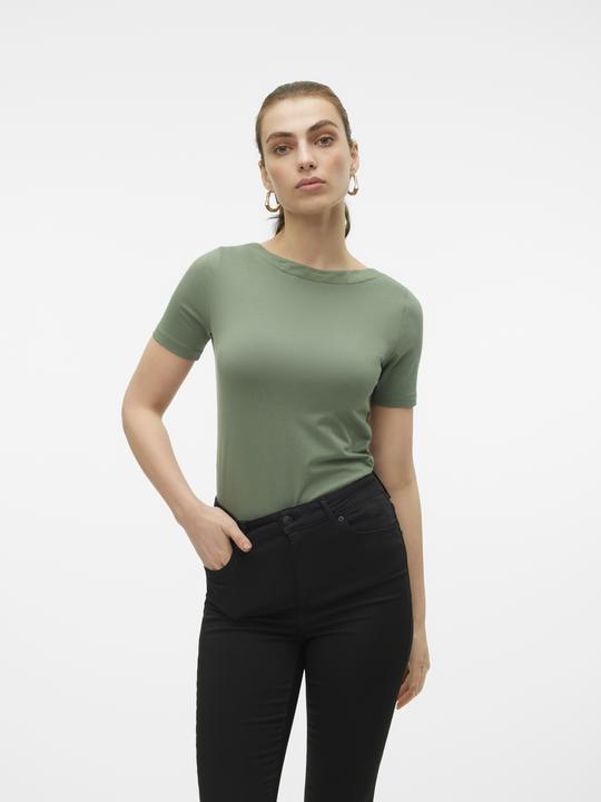 Produktbild Vero Moda U-Boot-Ausschnitt Oberteil mit kurzen Ärmeln (XS)