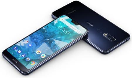 Immagine prodotto Nokia 7.1 (32 GB, Azzurro, 5.80", Doppia SIM Ibrida, 12 Mpx, 4G)