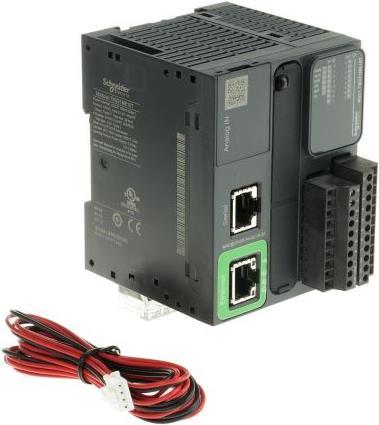 Image du produit Schneider Electric CONTROLLER M221-16IO Tr.PNP Eth Modulaire