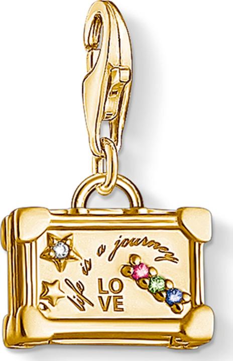 Produktbild Thomas Sabo Charm-Anhänger (Sterlingsilber, Gelbgold, 925 Silber)