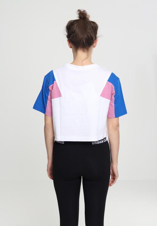 Image du produit Urban Classics Tee short oversize 3-tones pour femmes (L)
