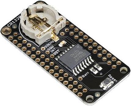 Image du produit Adafruit Carte horloge de précision (RTC) FeatherWing