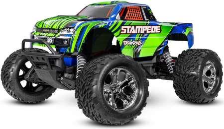 Produktbild Traxxas M.TRUCK STAMPEDE HD 1:10 2WD EP RTR GREEN w/USB-C Charger & Battery (RTR Ready-to-Run)