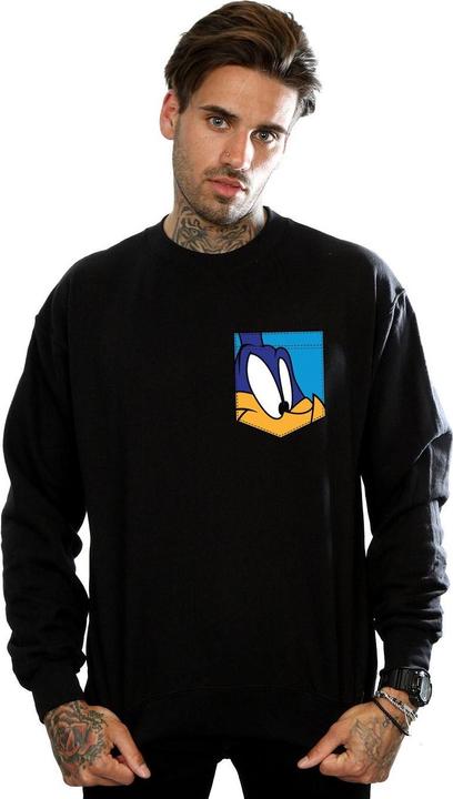 Produktbild Looney Tunes Road Runner Face Faux Pocket Sweatshirt (S)