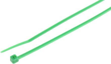 Actual product image Rs Pro Cable tie,green,2,5x200mm (203 mm, 100 pcs.)