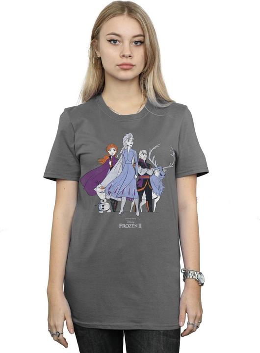 Image du produit Disney - T-shirt FROZEN DISTRESSED GROUP - Femme (M)
