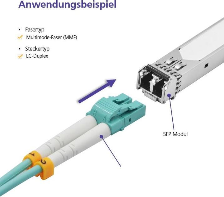 Produktbild Helos LWL Patchkabel LC/SC Duplex 50/125µm OM3 aqua 15,0m (S/UTP, CAT6, 15 m)