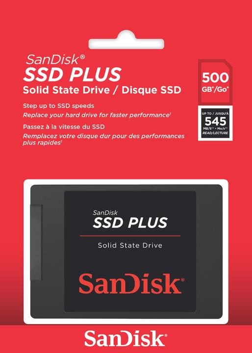 Produktbild SanDisk SSD Plus (500 GB, 2.5")