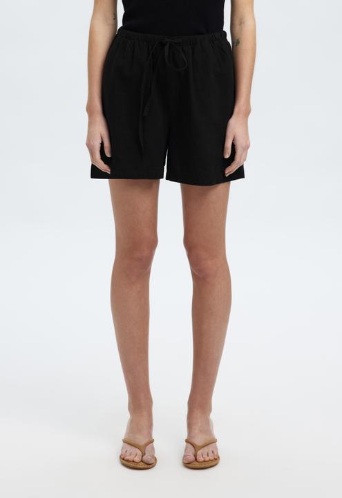 Image du produit Selected Femme Mid Waist Shorts aus Leinengemisch (38)