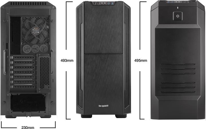 Produktbild be quiet! Silent Base 600 (ATX, mATX, Mini-ITX)