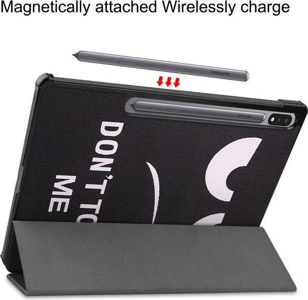 Actual product image MU Style Triple folding cover with pattern (Galaxy Tab S7+)