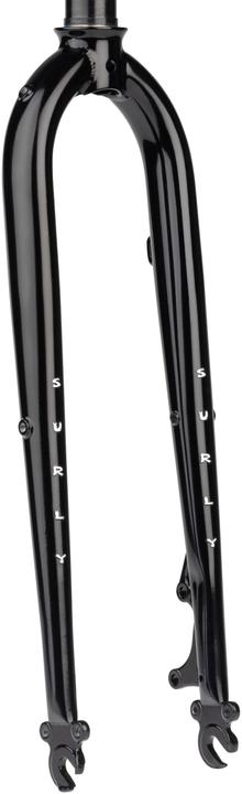 Actual product image Surly Preamble fork, 650B, 28.6-30, 47mm, 380mm, 100x9mm QR, IS Disc, black