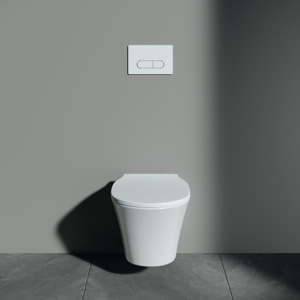 Produktbild Ideal Standard splrandloses Tiefspl-WC Connect Air Aquablade wei mit Beschichtung wandhngend E0