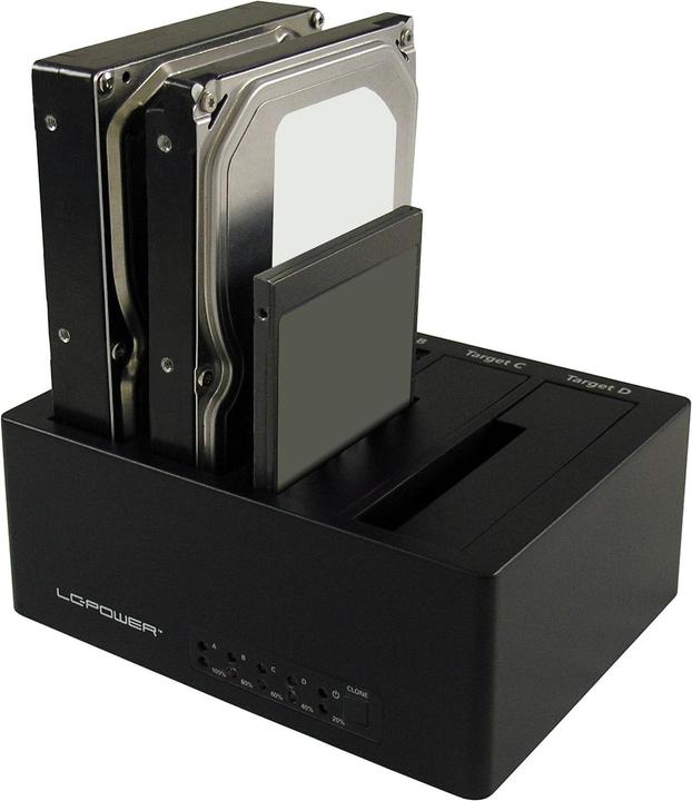 Image du produit LC-Power LC-Dock-U3-4B (USB-C, 4 Ports)
