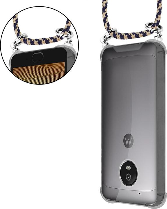 Produktbild Cadorabo TPU Handy Kette SILBER Cover