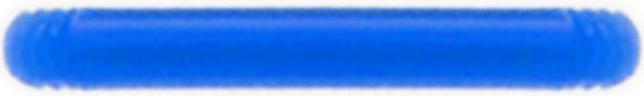 Produktbild Star Piercing Barbell-Stab dunkelblau (Acryl, ohne Messing)