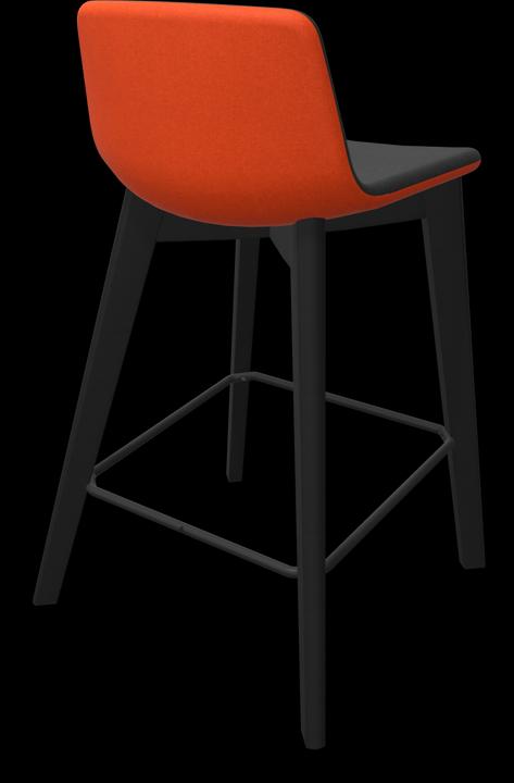 Black, Bright red, Ash stained black