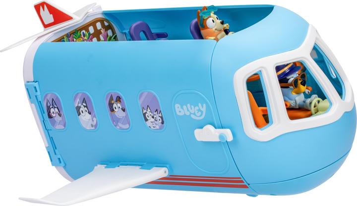 Immagine prodotto Moose Bluey trasforma il playset Holiday 3in1 aereo-barca-albergo