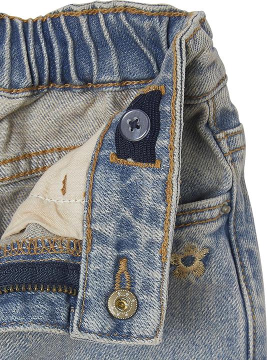 Actual product image Vertbaudet Weite Mädchen Jeans mit Dehnbund, Bundweite verstellbar (92)