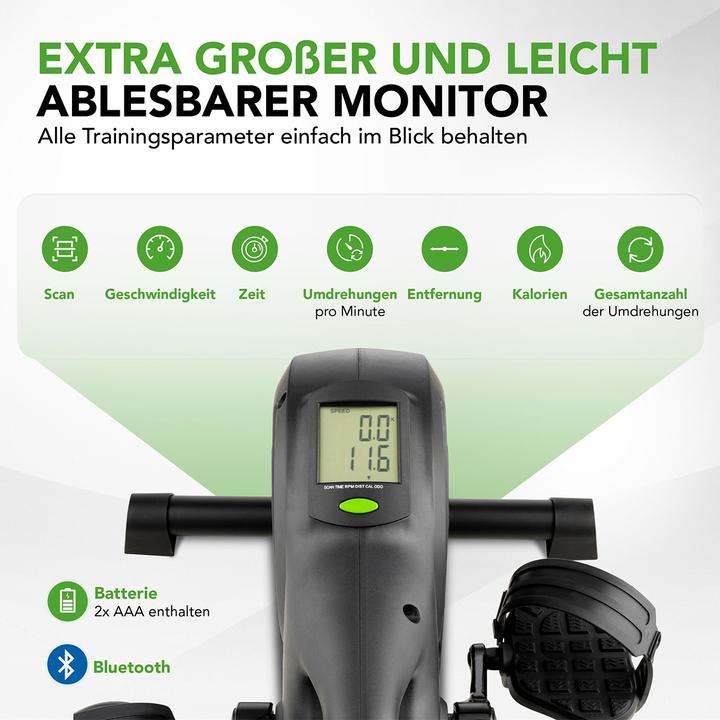 Produktbild Tunturi Mini Bike mit Computer M40