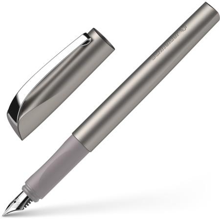 Immagine prodotto Schneider 168621 Penna stilografica Ceod Shiny (destra e sinistra, pennino M, inclusa cartuccia d'inchiostro (Grafite, 1 x)
