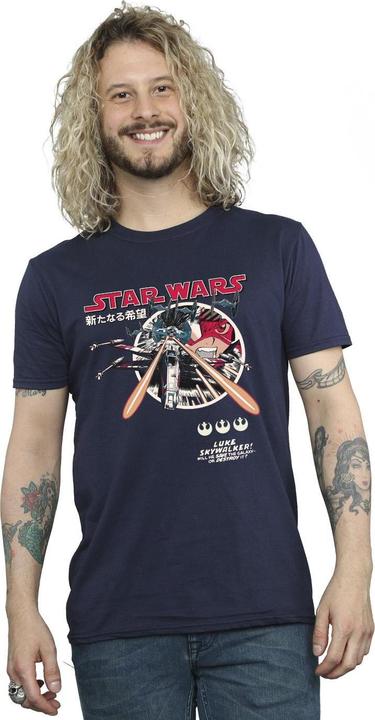 Produktbild Star Wars Classic Luke Manga TShirt (XL)