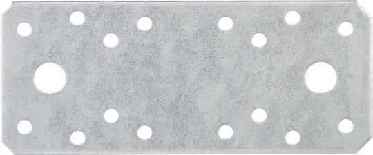 Actual product image GAH sendzimir galvanised Alberts 330057 Flat connector 133 x 55 mm (Flat connectors, 1 pcs.)