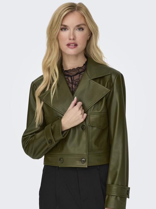 Image du produit Only Fly-Away col veste en cuir synthétique (XS)