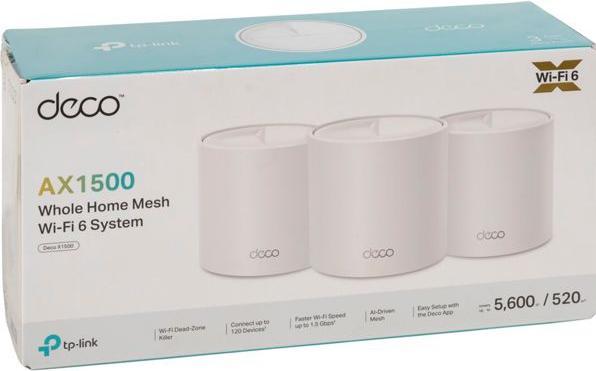 Produktbild TP-Link Deco X1500 Mesh-System 3-Pack